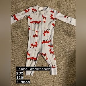 Hanna Andersson Foxes 6-9